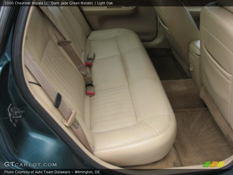 Dark Jade Green Metallic / Light Oak 2000 Chevrolet Impala LS