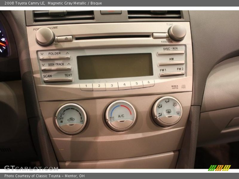 Magnetic Gray Metallic / Bisque 2008 Toyota Camry LE