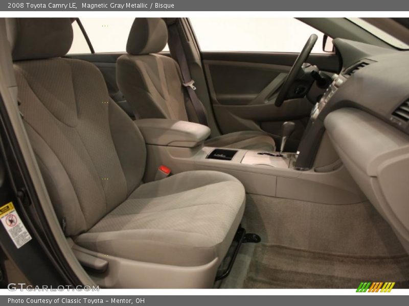 Magnetic Gray Metallic / Bisque 2008 Toyota Camry LE