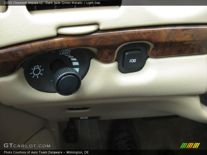 Dark Jade Green Metallic / Light Oak 2000 Chevrolet Impala LS