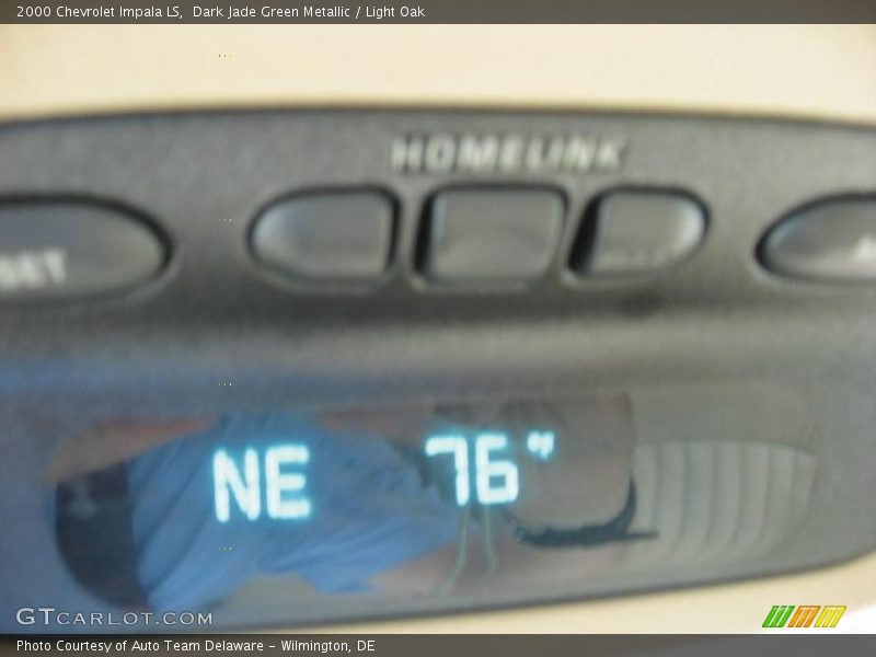 Dark Jade Green Metallic / Light Oak 2000 Chevrolet Impala LS