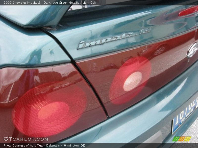 Dark Jade Green Metallic / Light Oak 2000 Chevrolet Impala LS