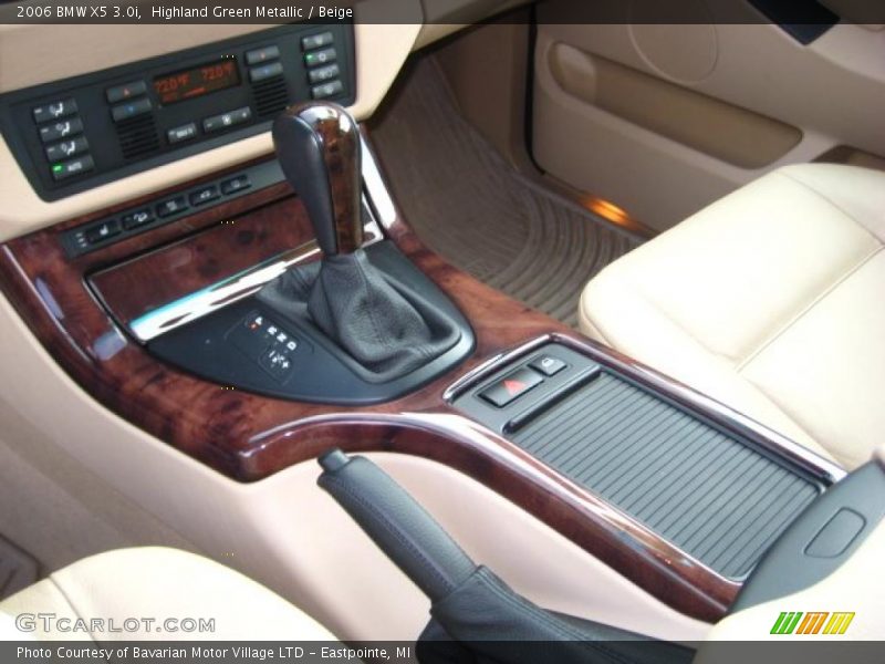 Highland Green Metallic / Beige 2006 BMW X5 3.0i