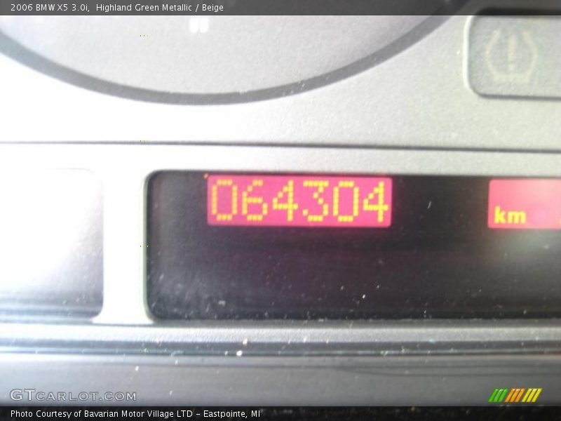 Highland Green Metallic / Beige 2006 BMW X5 3.0i