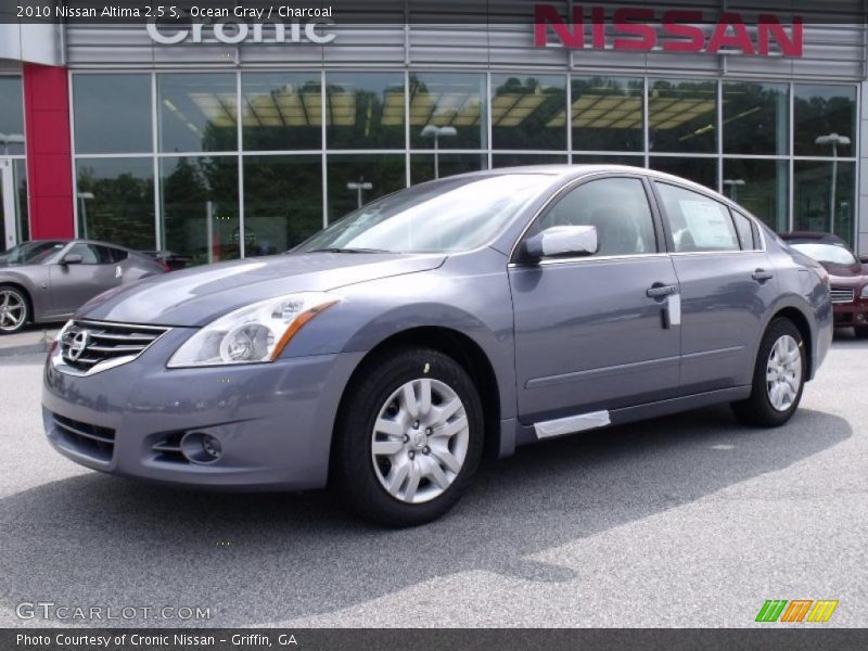 Ocean Gray / Charcoal 2010 Nissan Altima 2.5 S