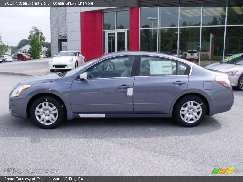 Ocean Gray / Charcoal 2010 Nissan Altima 2.5 S