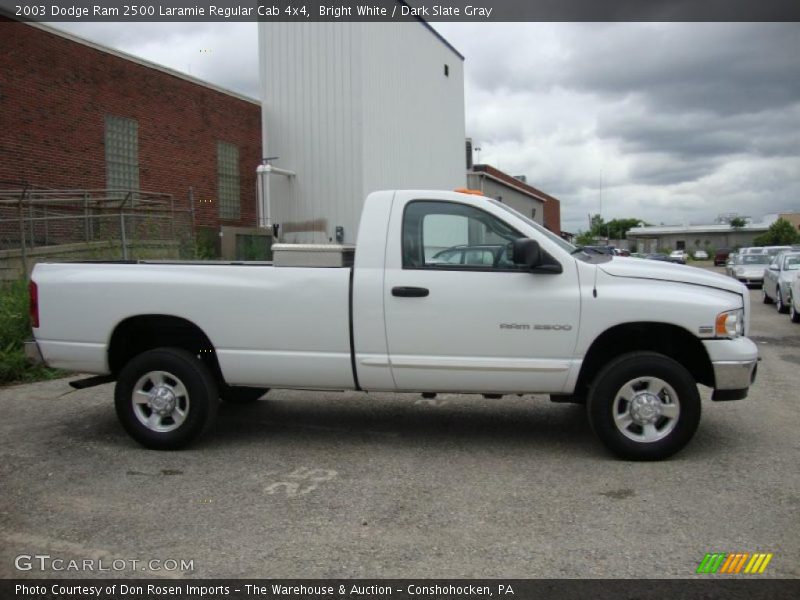 Bright White / Dark Slate Gray 2003 Dodge Ram 2500 Laramie Regular Cab 4x4