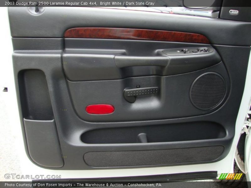 Bright White / Dark Slate Gray 2003 Dodge Ram 2500 Laramie Regular Cab 4x4