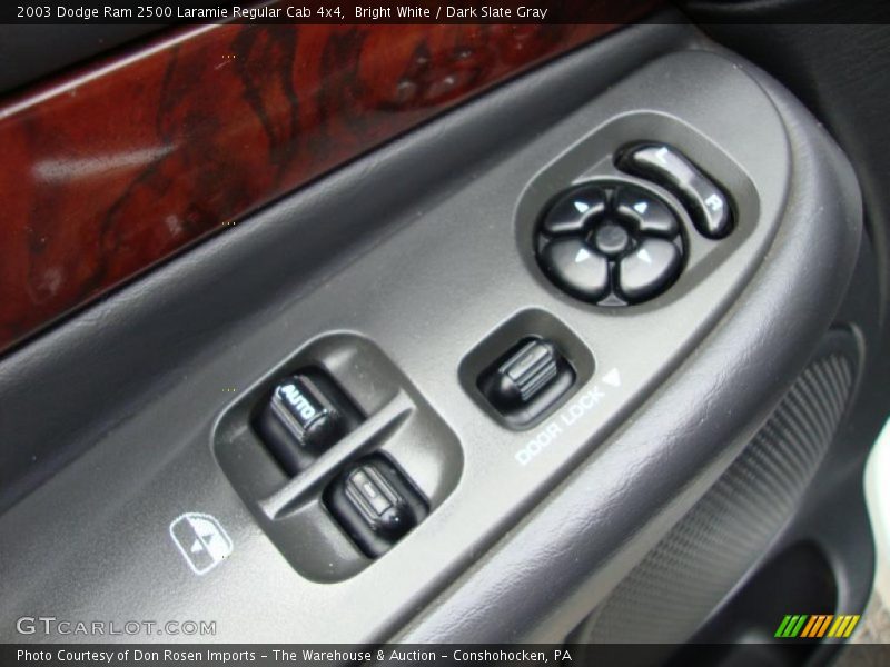 Bright White / Dark Slate Gray 2003 Dodge Ram 2500 Laramie Regular Cab 4x4