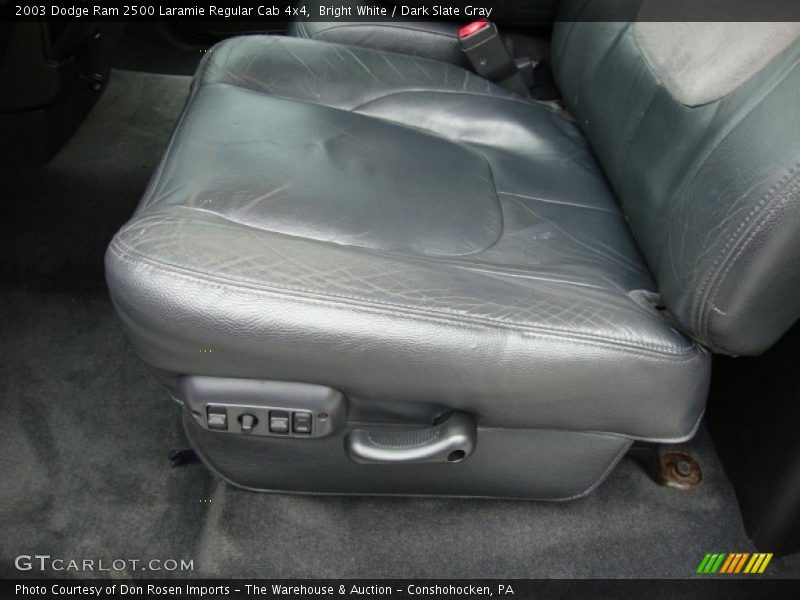 Bright White / Dark Slate Gray 2003 Dodge Ram 2500 Laramie Regular Cab 4x4