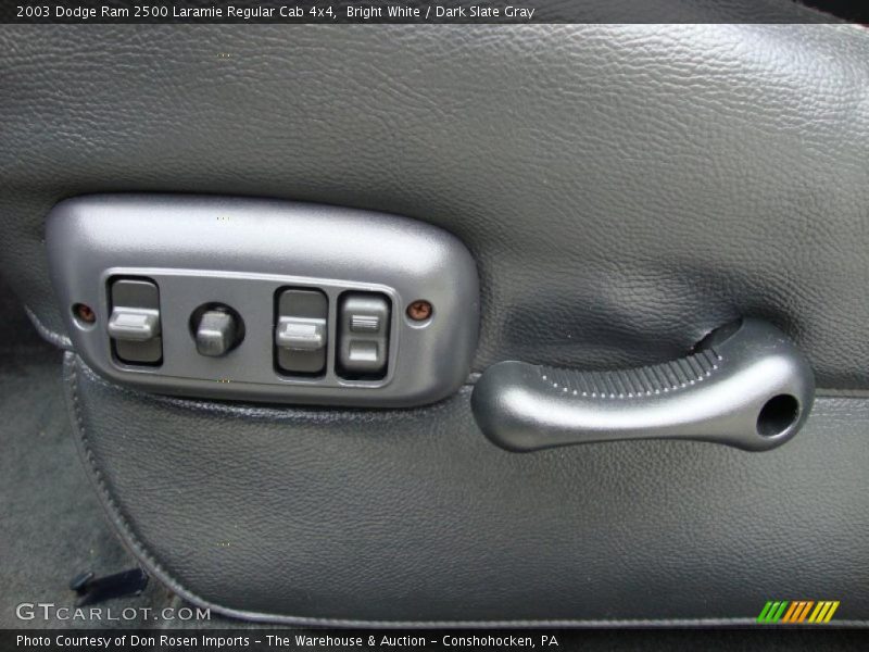 Bright White / Dark Slate Gray 2003 Dodge Ram 2500 Laramie Regular Cab 4x4