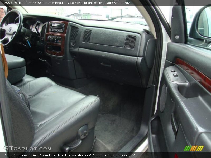 Bright White / Dark Slate Gray 2003 Dodge Ram 2500 Laramie Regular Cab 4x4