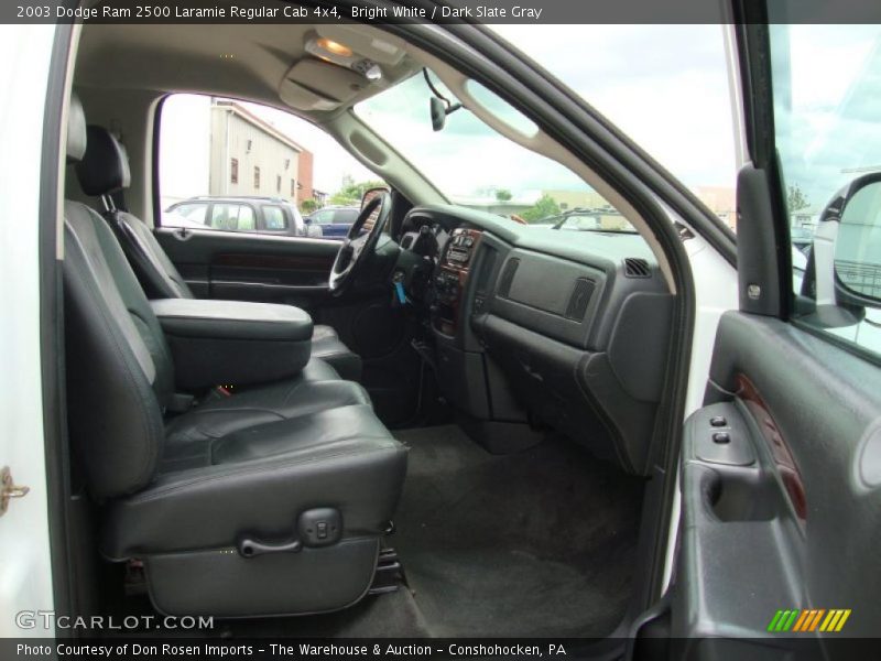 Bright White / Dark Slate Gray 2003 Dodge Ram 2500 Laramie Regular Cab 4x4