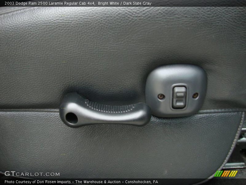 Bright White / Dark Slate Gray 2003 Dodge Ram 2500 Laramie Regular Cab 4x4
