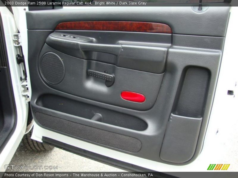 Bright White / Dark Slate Gray 2003 Dodge Ram 2500 Laramie Regular Cab 4x4