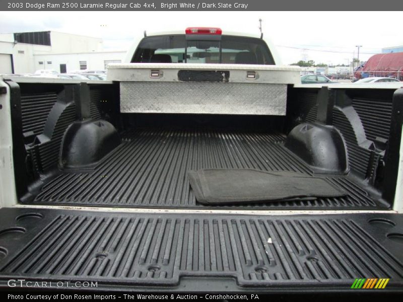 Bright White / Dark Slate Gray 2003 Dodge Ram 2500 Laramie Regular Cab 4x4