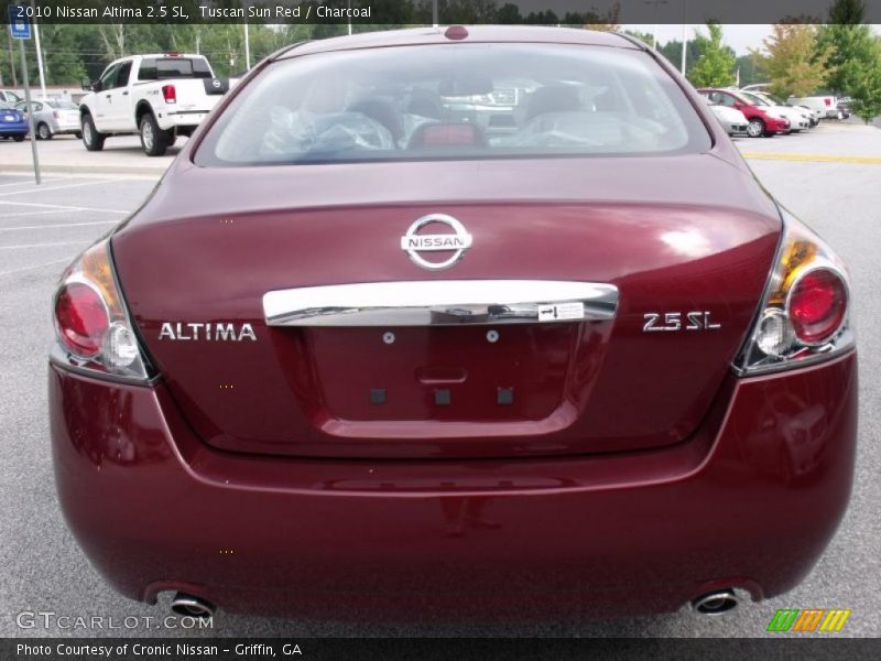 Tuscan Sun Red / Charcoal 2010 Nissan Altima 2.5 SL