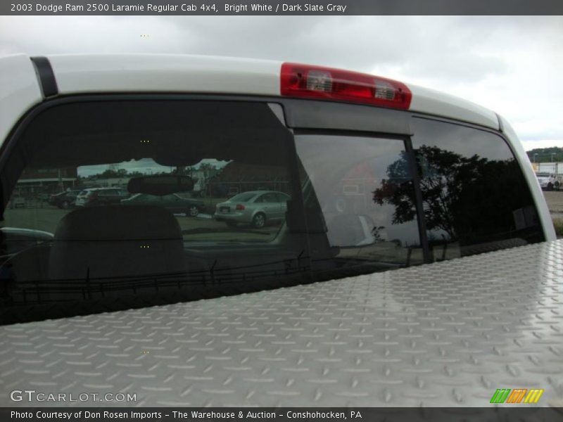 Bright White / Dark Slate Gray 2003 Dodge Ram 2500 Laramie Regular Cab 4x4