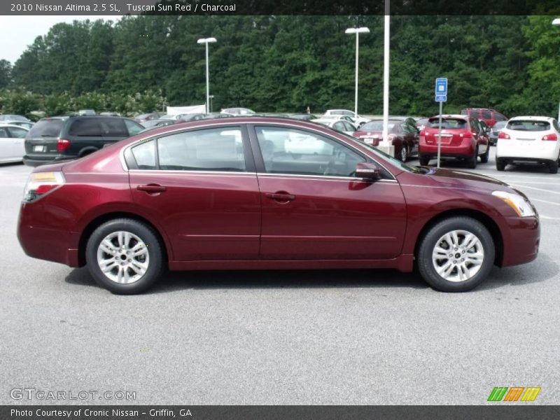 Tuscan Sun Red / Charcoal 2010 Nissan Altima 2.5 SL