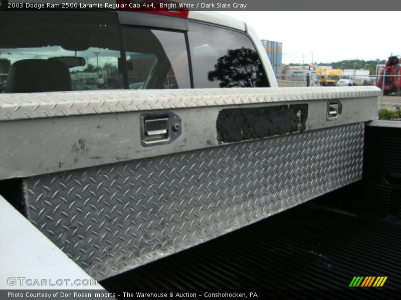 Bright White / Dark Slate Gray 2003 Dodge Ram 2500 Laramie Regular Cab 4x4