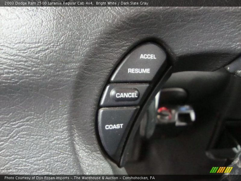 Bright White / Dark Slate Gray 2003 Dodge Ram 2500 Laramie Regular Cab 4x4