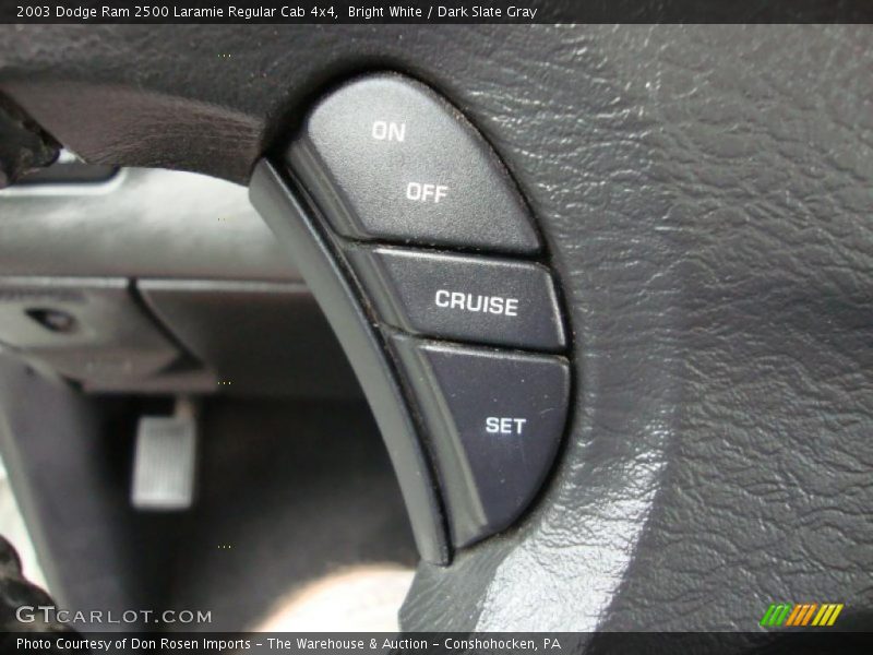 Bright White / Dark Slate Gray 2003 Dodge Ram 2500 Laramie Regular Cab 4x4