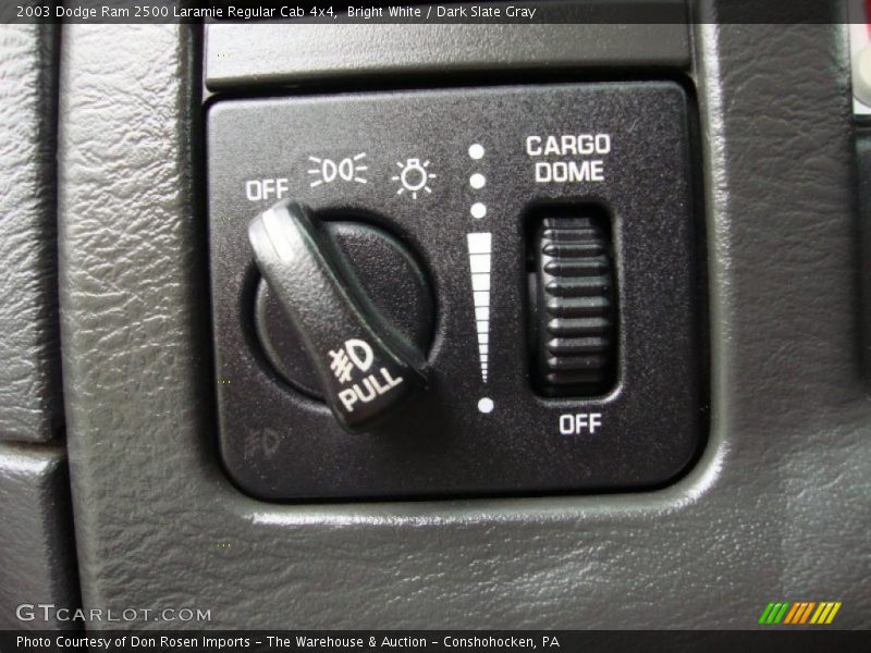 Bright White / Dark Slate Gray 2003 Dodge Ram 2500 Laramie Regular Cab 4x4