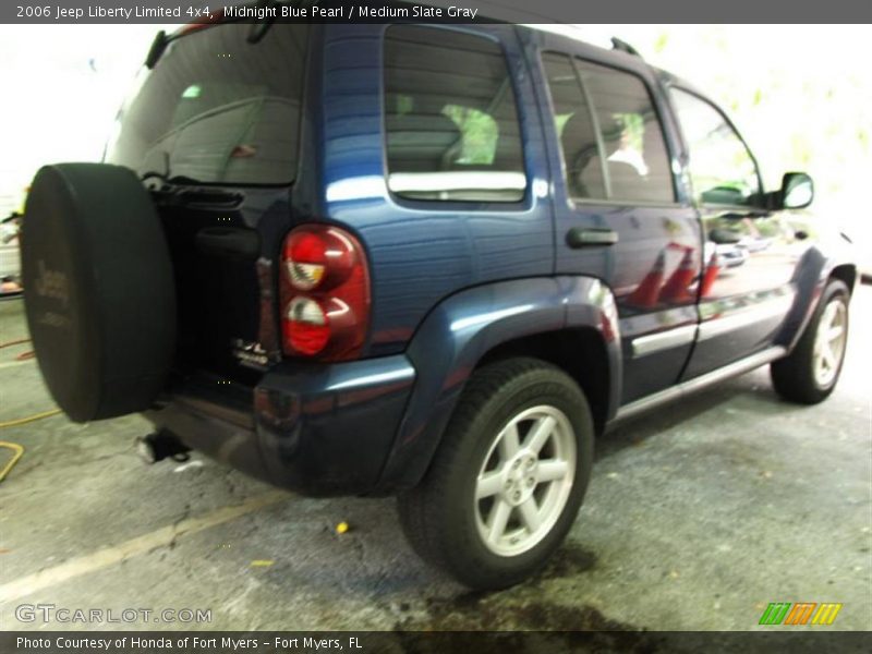 Midnight Blue Pearl / Medium Slate Gray 2006 Jeep Liberty Limited 4x4