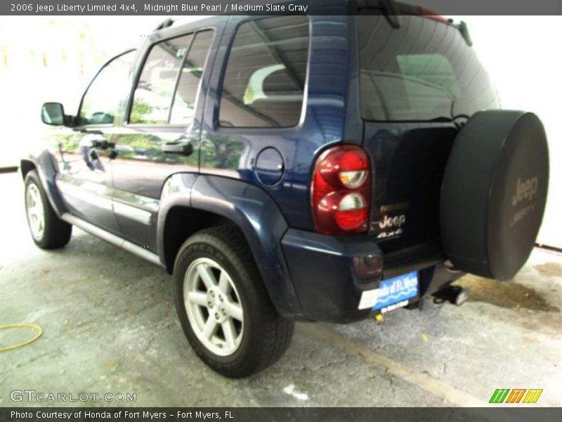 Midnight Blue Pearl / Medium Slate Gray 2006 Jeep Liberty Limited 4x4