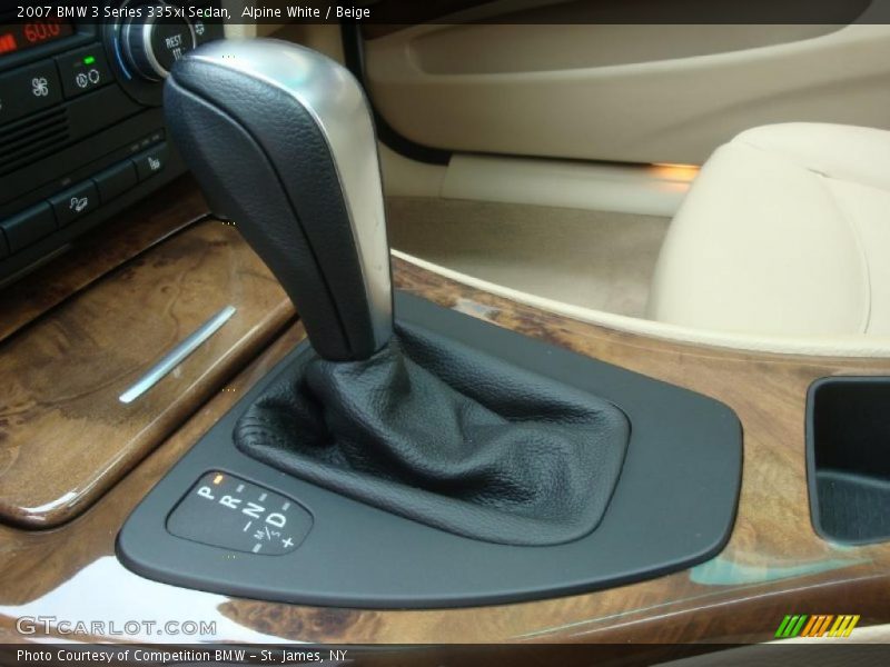 Alpine White / Beige 2007 BMW 3 Series 335xi Sedan