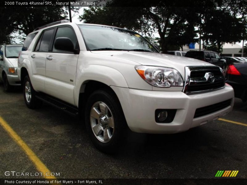 Natural White / Taupe 2008 Toyota 4Runner SR5