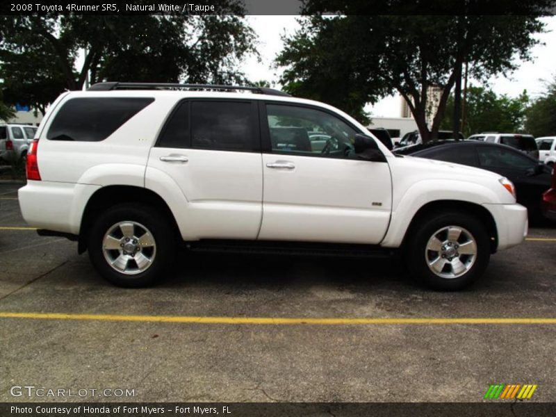 Natural White / Taupe 2008 Toyota 4Runner SR5