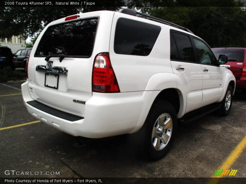 Natural White / Taupe 2008 Toyota 4Runner SR5