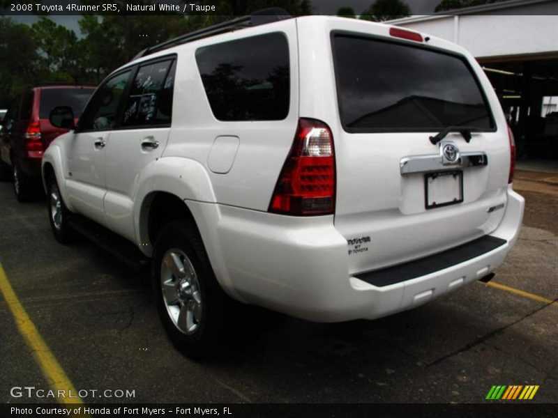 Natural White / Taupe 2008 Toyota 4Runner SR5