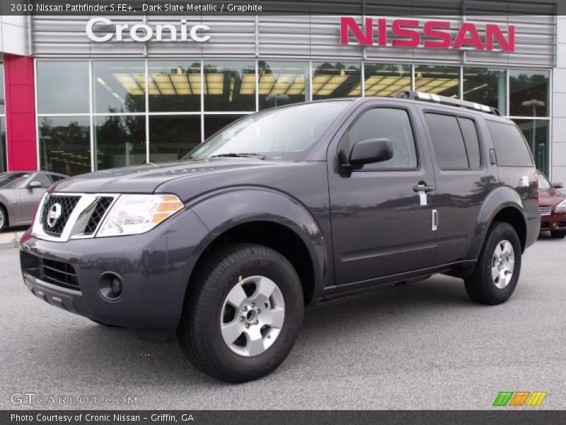 Dark Slate Metallic / Graphite 2010 Nissan Pathfinder S FE+