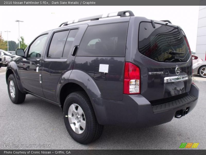 Dark Slate Metallic / Graphite 2010 Nissan Pathfinder S FE+