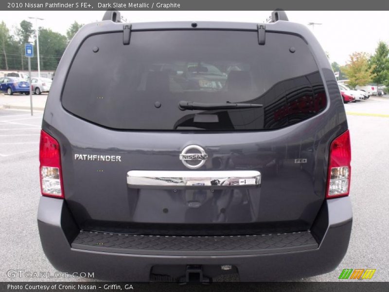 Dark Slate Metallic / Graphite 2010 Nissan Pathfinder S FE+