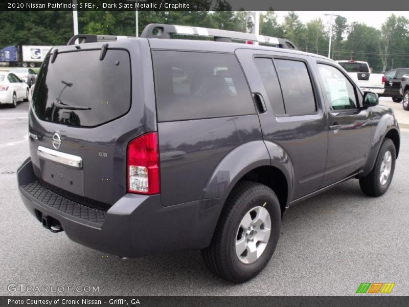 Dark Slate Metallic / Graphite 2010 Nissan Pathfinder S FE+