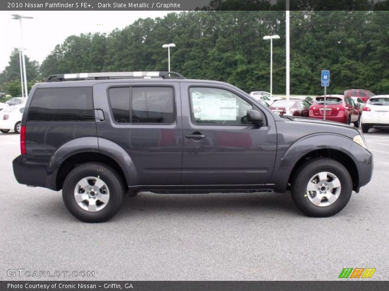 Dark Slate Metallic / Graphite 2010 Nissan Pathfinder S FE+