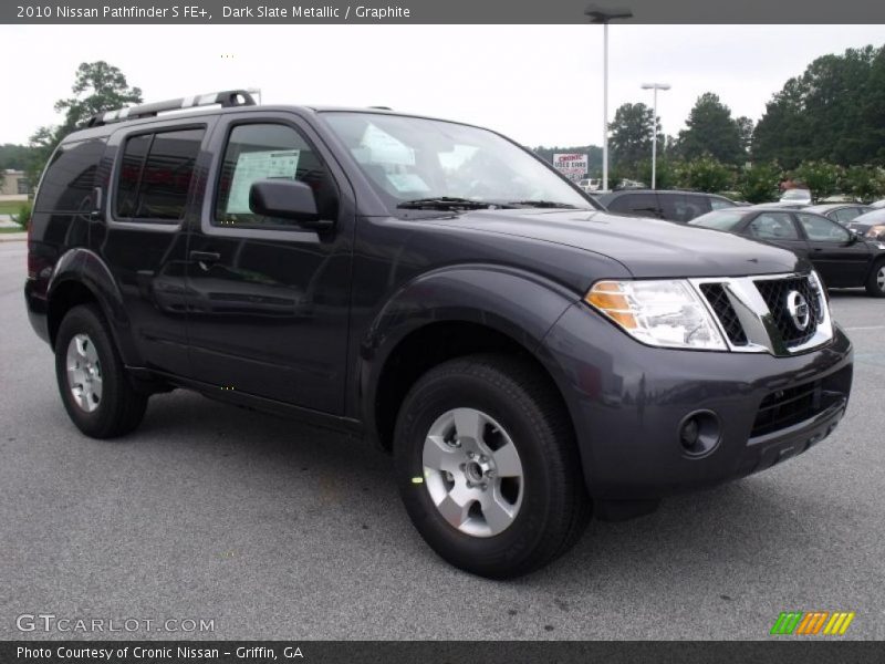 Dark Slate Metallic / Graphite 2010 Nissan Pathfinder S FE+
