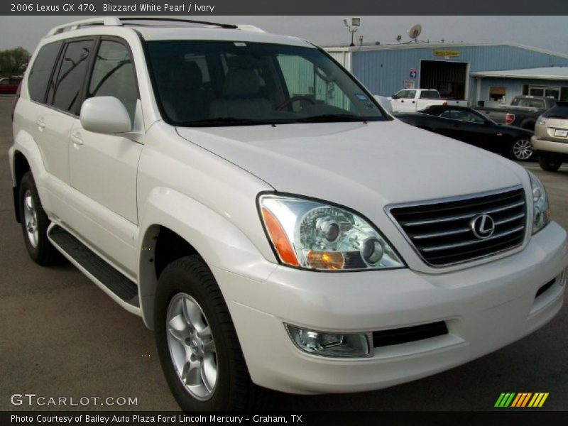 Blizzard White Pearl / Ivory 2006 Lexus GX 470