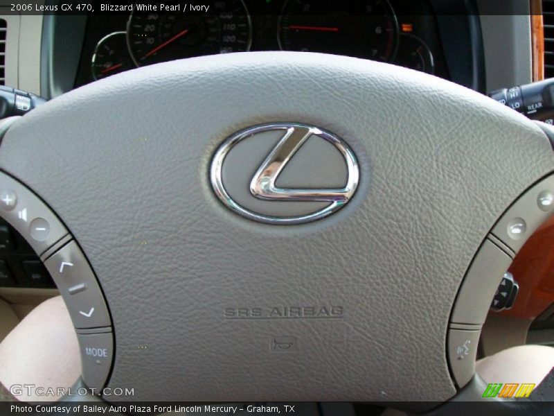 Blizzard White Pearl / Ivory 2006 Lexus GX 470