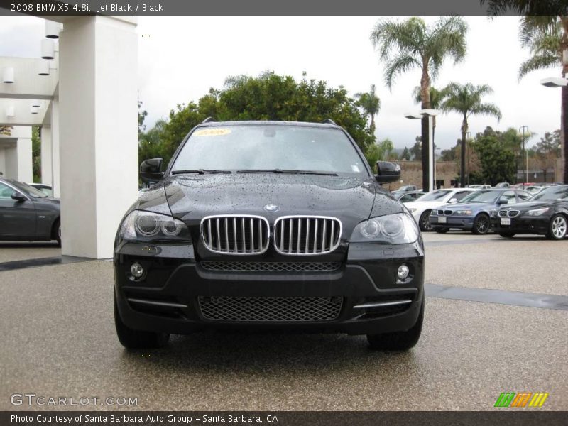 Jet Black / Black 2008 BMW X5 4.8i