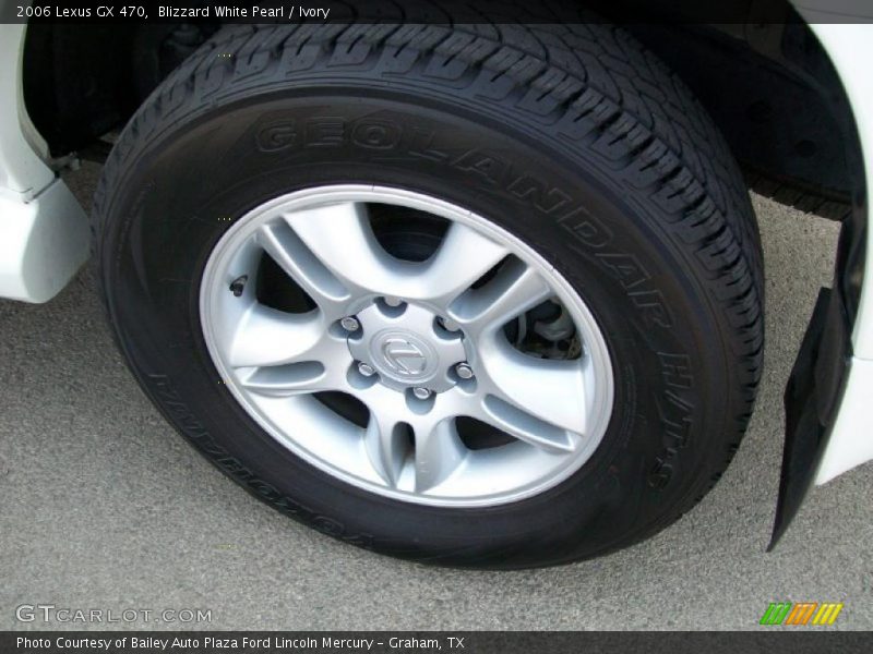 Blizzard White Pearl / Ivory 2006 Lexus GX 470