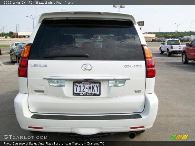 Blizzard White Pearl / Ivory 2006 Lexus GX 470