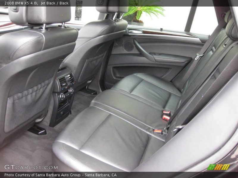 Jet Black / Black 2008 BMW X5 4.8i