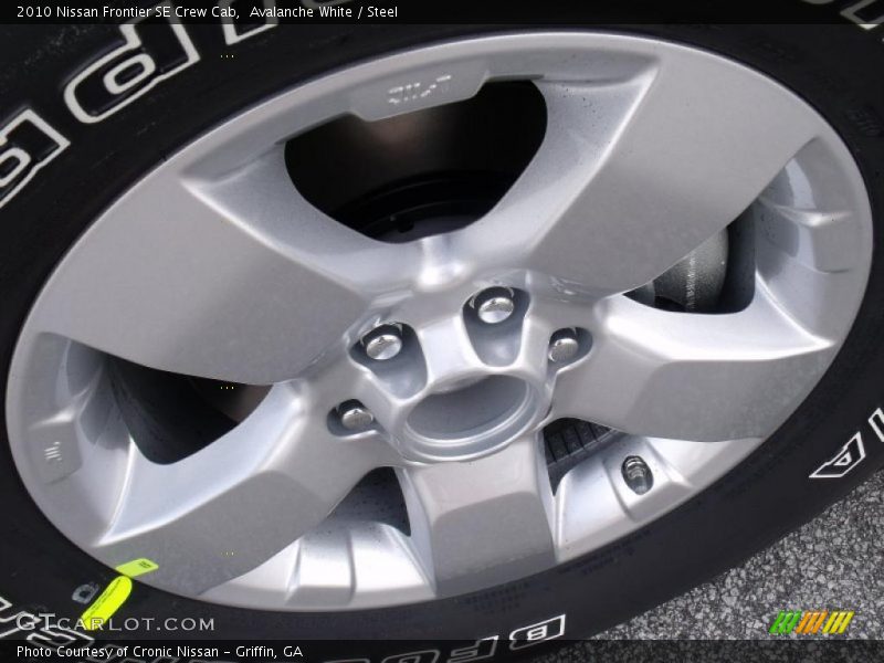 Avalanche White / Steel 2010 Nissan Frontier SE Crew Cab