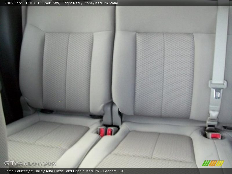 Bright Red / Stone/Medium Stone 2009 Ford F150 XLT SuperCrew