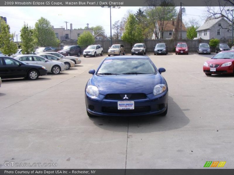 Maizen Blue Pearl / Dark Charcoal 2009 Mitsubishi Eclipse GS Coupe