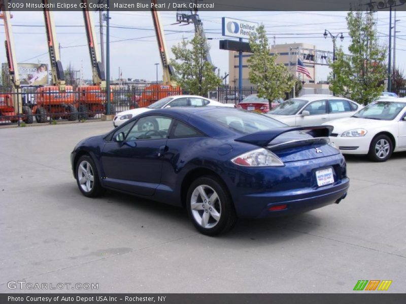 Maizen Blue Pearl / Dark Charcoal 2009 Mitsubishi Eclipse GS Coupe